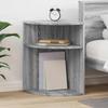 Side Table Grey Sonoma 39.7 x 39.7 x 60 cm Particleboard