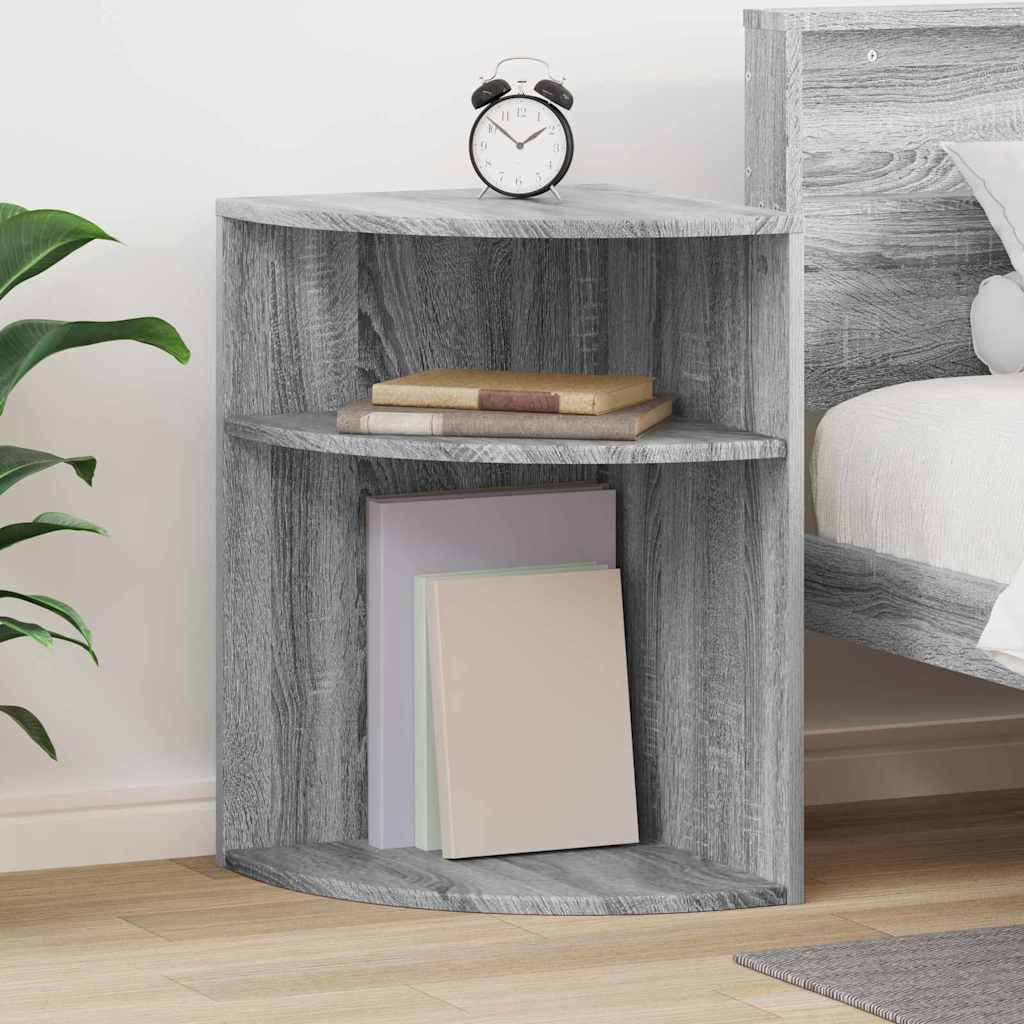 Side Table Grey Sonoma 39.7 x 39.7 x 60 cm Particleboard
