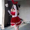 Domila Lingerie Bunny Uniform Seductive Sexy Christmas Outfit Women Cosplay Small Breasts Passion Clothes