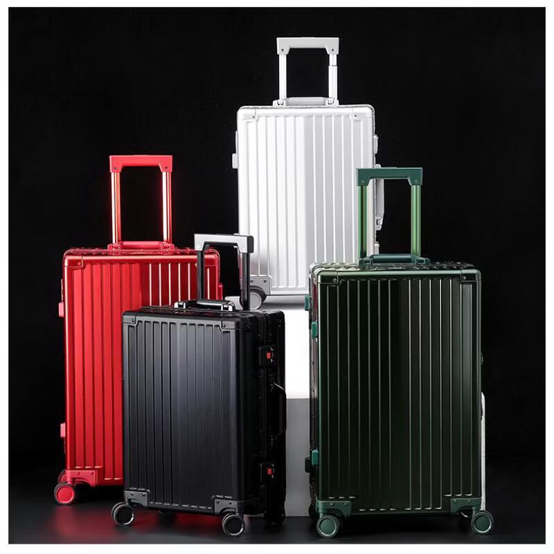 PACKAGE FASHION Aluminum Frame Travel Luggage