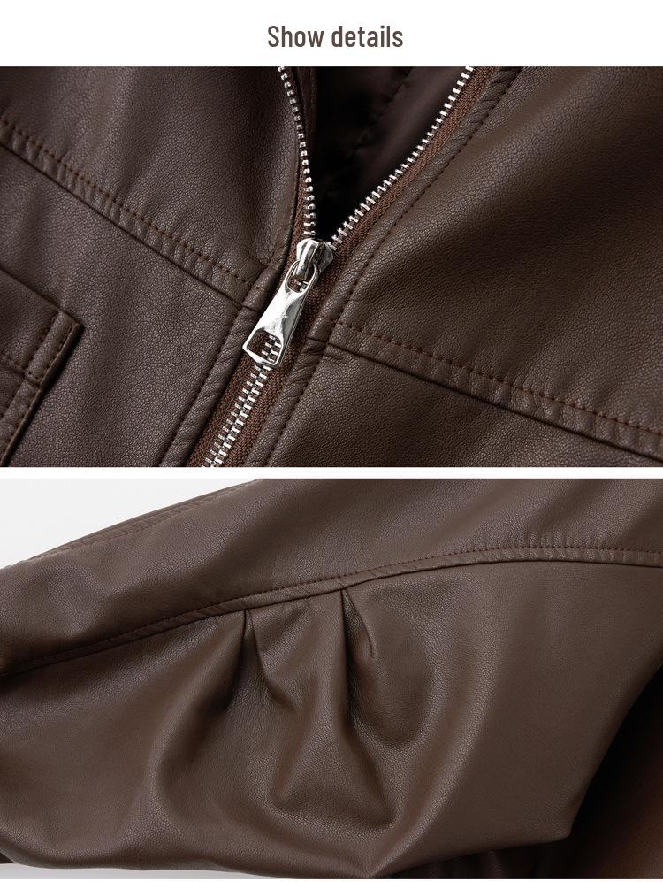 Women's Haining Genuine Leather Sheepskin Jacket, Small, Short, Plus Size, 2025 Spring/Autumn Collection