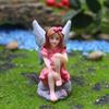 Fairy Flower Resin Crafts Wing Design Micro Landscape Decoration Ornament
