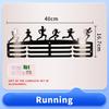 Factory Direct Custom Large Wall Hanger Metal Medal Display Rack for Bulk Medals & Awards Storage