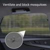2 uds parasol de ventana lateral trasera de coche protección UV malla de protección previene mosquitos sol Protección de Privacidad cortina plegable