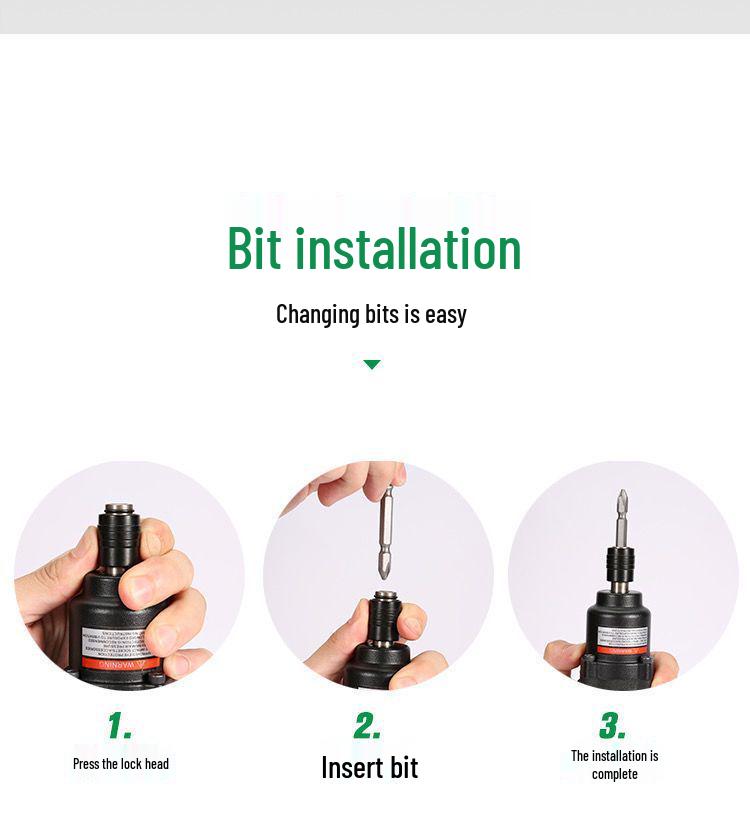 Industrial Pneumatic Screwdriver Air Tool for Woodworking & Decoration
