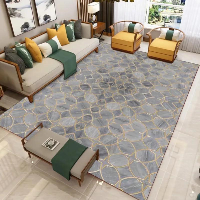 European style Luxurious Carpets For Living Room Bedroom Area Rugs Classic Turkey Study Large Carpet Sofa Coffee Table Floor Mat