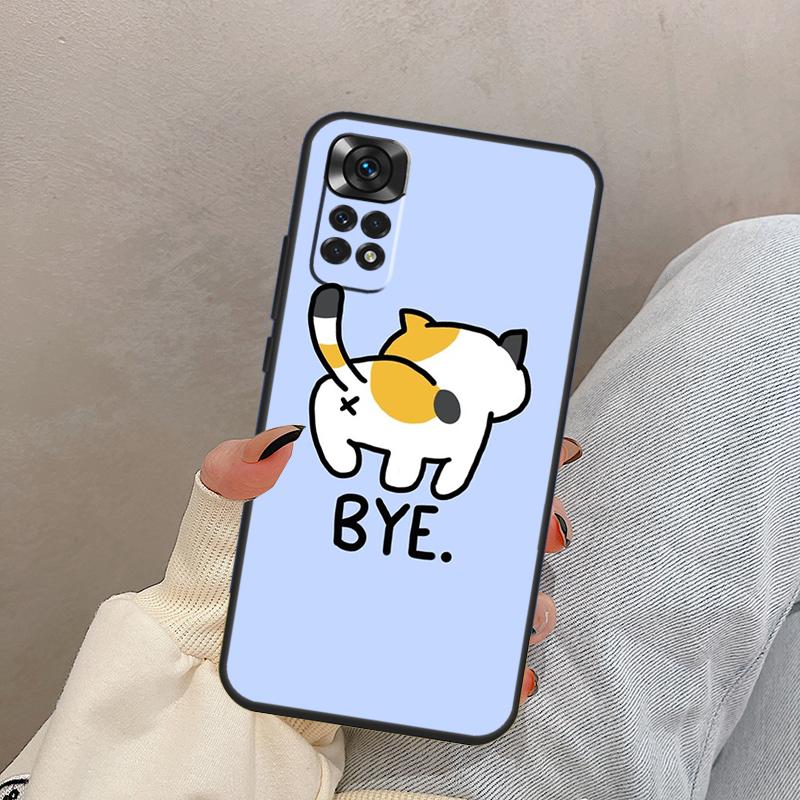 

Милый Мультяшный Кот Для Xiaomi Redmi Note 14 13 9 10 11 12 15 Pro Plus Чехол Обложка Для Redmi 15 C 13C 12C 10C 14C Redmi Note 14 Pro 5G