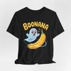 Cute Ghost 'Boonana' Tee – Funny Unisex Halloween Shirt with Banana Twist
