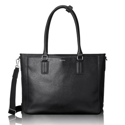 Grevio Business Tote Vyrobeno špičkovou taškou Velká B5 Černá taška, Řemeslníci, Kapacita, Samostatně stojící, Velikost, Pánská, Saffiano,