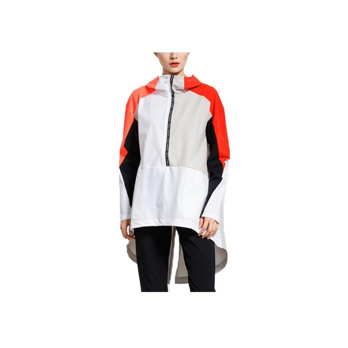 

Under Armour Нестандартная куртка с капюшоном и длинным рукавом, женские топы, белый цвет 1317852-100 L