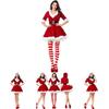 Stunning Women Fashion Santa Claus Xmas Costume Waistbelt Cosplay Outfit Gift