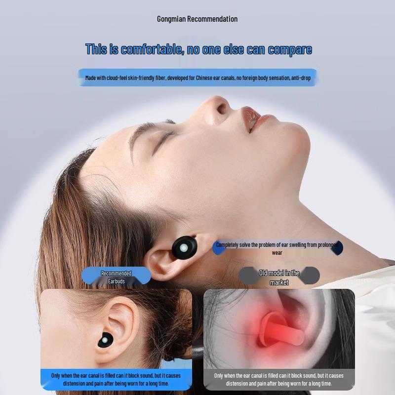 Bouchons d'oreille professionnels à réduction de bruit pour le sommeil et l'insonorisation