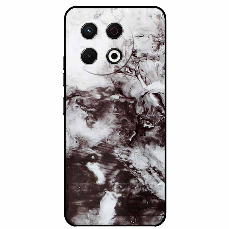 For Tecno Spark 30 Pro Case Marble Painted Silicone Back Cover Cases For KL7 Spark 30 Pro Soft Black Phone Funda Spark 30 Pro 4G