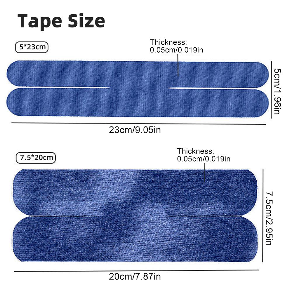 10Pcs/Set Kinesiology Tape For Ankle Knee Shoulder Elbow Running Any Activity Support Tape, Precut Knee Tape For Knees Stability