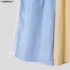 INCERUN Two Pieces Summer Men O Neck Striped Hollow Patchwork Short Sleeve Tops and Shorts Sets