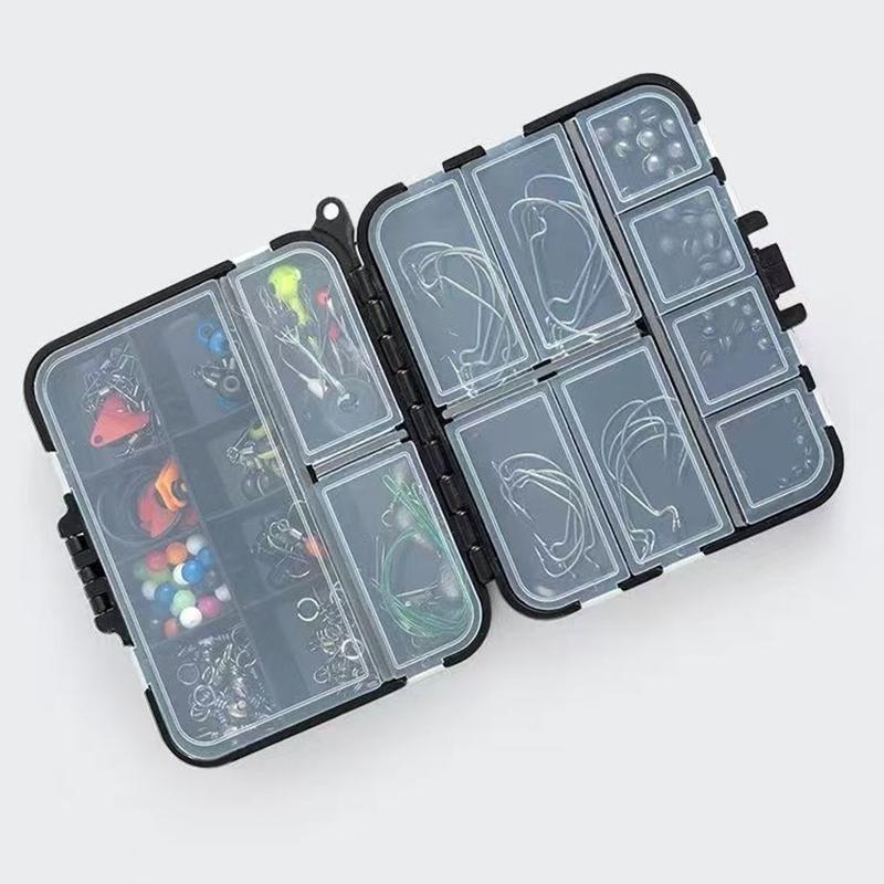 1PC Small Accessory Box, Micro Object Fish Hook Pin Storage Box, Portable Fake Bait, Glitter Fishing Gear