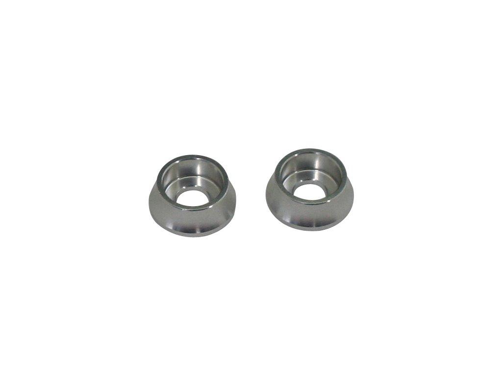 POSH Cap Bolt Holder M4 Silver 2 Pieces 200643