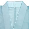Washable Sky [KYOETSU] 2-piece kimono, Koma-ro, Silk, Women's (L, Blue)