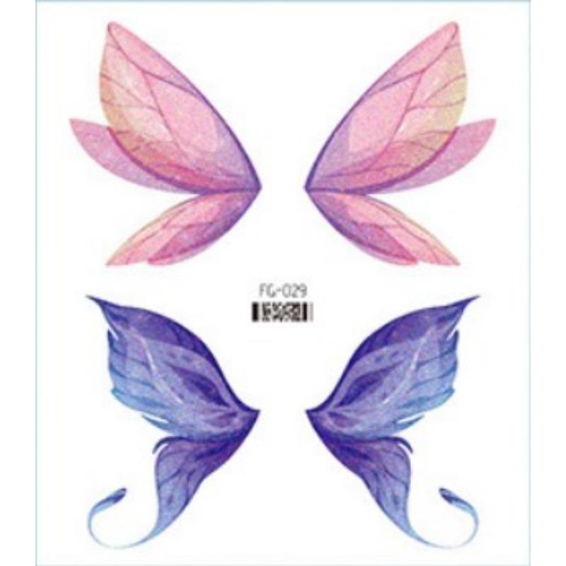 

Детская вечеринка, украшение для лица, макияж, татуировка, наклейка с изображением русалки, забавная временная татуировка, наклейка с переносом воды, 1 шт. 105*120mm