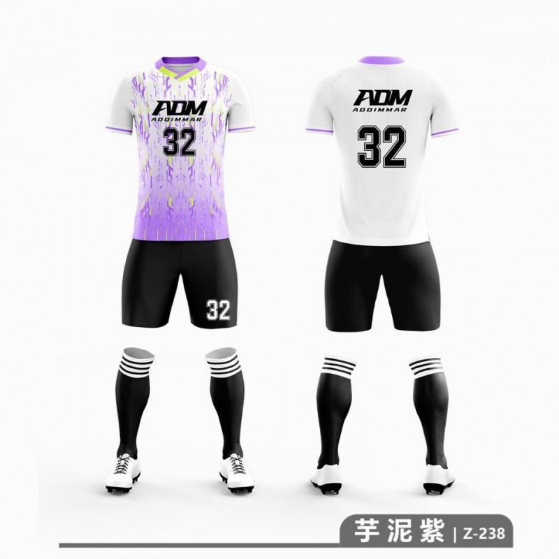 Football Uniform High-end Custom Digital Printed Suit Men Women Adult Short-sleeved Professional Competition Training Uniforms Sports