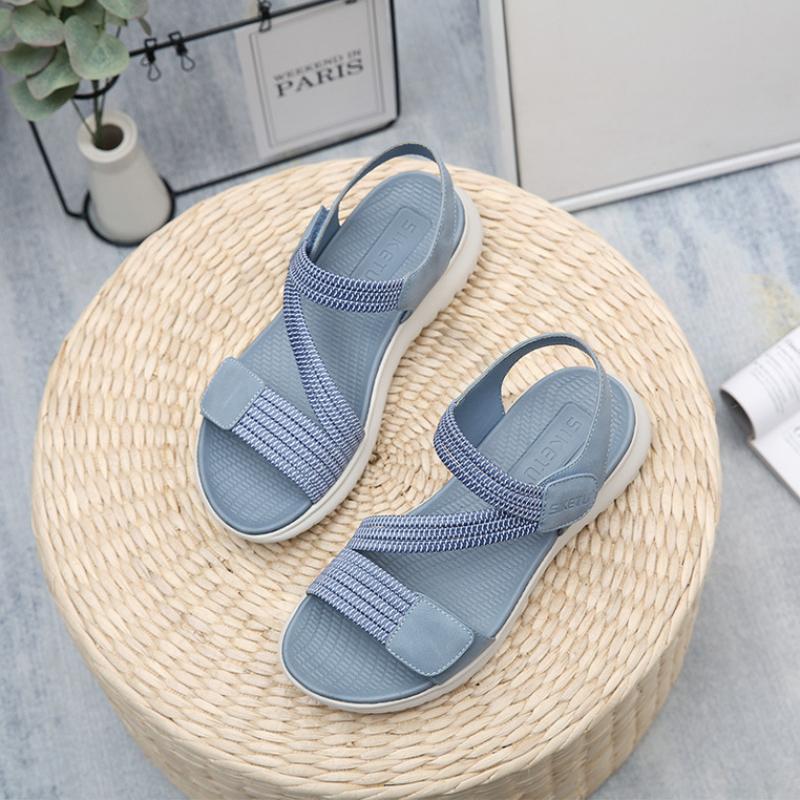 Fashion Women New Fashion Elegant Sandals 2025 Summer New Outdoor Sports Beach Wedge Height Increase Womens Comfortable Opened Toe Shoes
