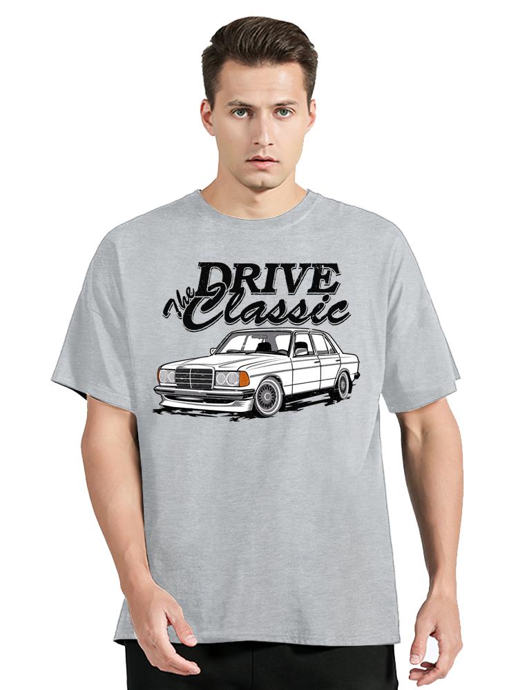 Glstkrrn W123 T Shirt Car Fans Printed Tshirt Men's Clothing Summer Vintage Fashion New In Tops O-neck Cotton Oversized T Shirt