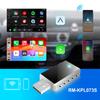 LEXXSON 2 In 1 Mini Carplay Wireless Adapter Seamless Integration Android Auto For Apple USB Type-C Dongle In Universal Car