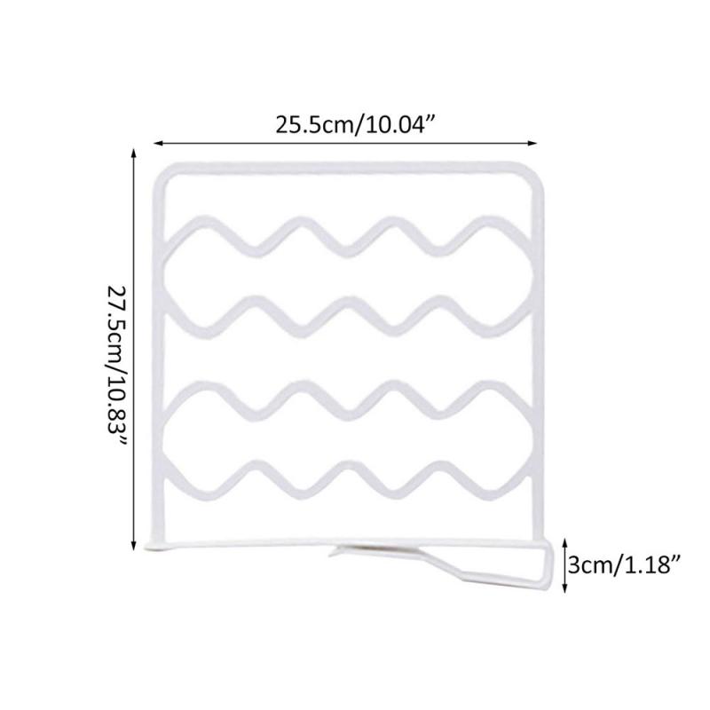 Creative Closet Shelf Dividers Wardrobe Partition Shelves Divider Clothes Wire Shelving Storage Organizer High Quality Home