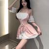 Kawaii Maid Dress Cosplay Costumes Hot Temptation Anime Role Play Servant Waiter Outfit Sexy Lingerie Women Adult Set New