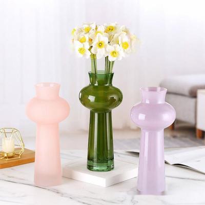 Luxury Glass Vase Creative Water Nourishing Vase Vintage Table Ornament  Home Decorative