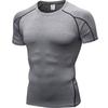Men's Quick-Dry Compression Fitness T-Shirt - Short Sleeve