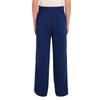 Pantaloni unisex per bambini con bisogni speciali, con elastico in vita, doppie cerniere laterali e tasche.