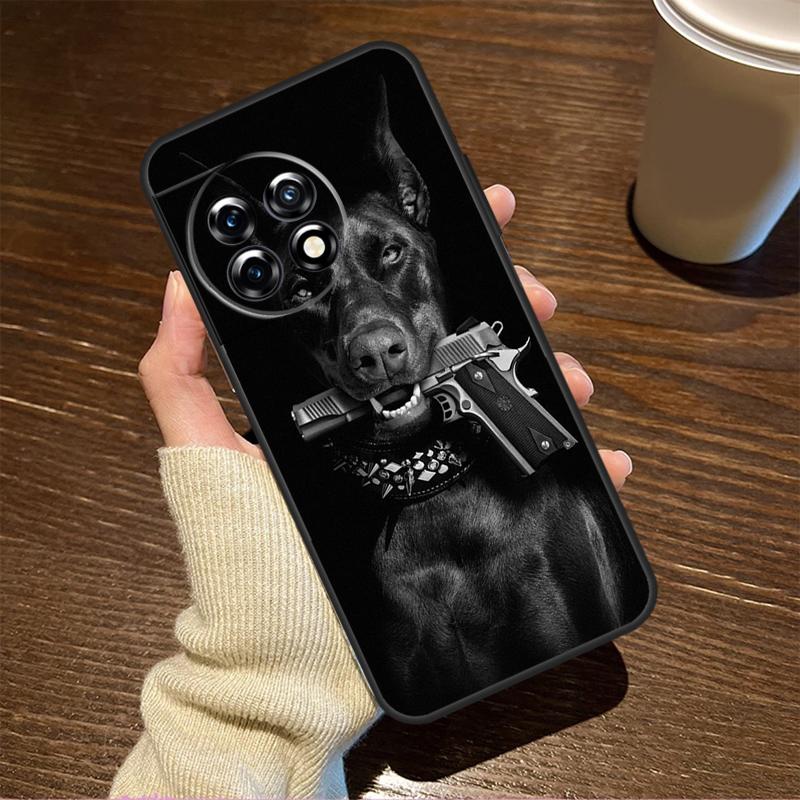 Dachshund Doberman Dog Case For OnePlus 13T 10T 8T 10R 13R 15 R 13 12 11 9 10 Pro Nord CE 5 2 3 4 Lite N20 N30 Cover