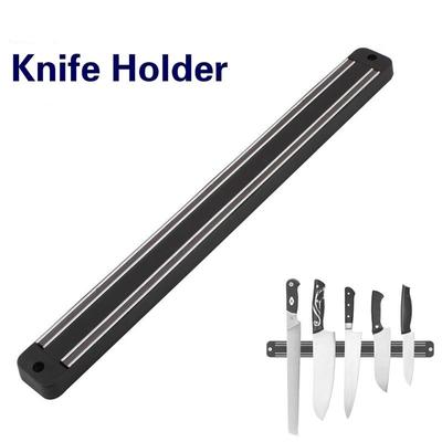 New High Quality Magnetic Knife Holder Wall Mount Black ABS Placstic Block Magnet Knife Holder For Metal