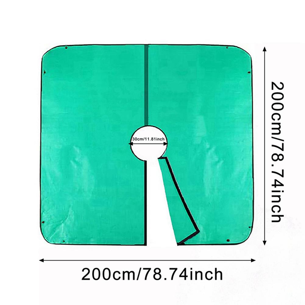 

Ландшафтная отделка Асфальт Водонепроницаемое одеяло для сбора листьев Сад Ландшафт Мат для обрезки листьев