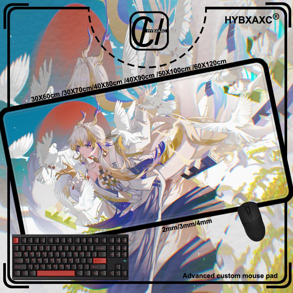 HD XXL Arknights Shu Cute Mouse Pad Cute HD Desk Pad Extended Gaming Keyboard Mats Large Xcm XXL Gamer HYBXAXC Mousepad