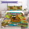 Halloween fantasy comedy adventure cartoon movie Scooby-Doo provides comfortable bedding covers and pillowcases for home use (without core) K12