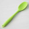 Silicone Heat Resistant Flexible Spoon Long Handle Spatula Non-stick Scraper Ice Cream Spoons Shovel Kitchen Cooking Utensil