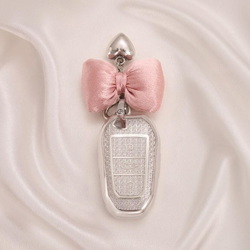 Crystal Tpu Key Case For Peugeot 208 308 508 2008 107 207 307 407 206 For Citroen C4 Remote Car Key Cover Fob Holder Accessories