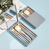 Pcs Makeup Brush Set With Mirror Portable Travel Size
