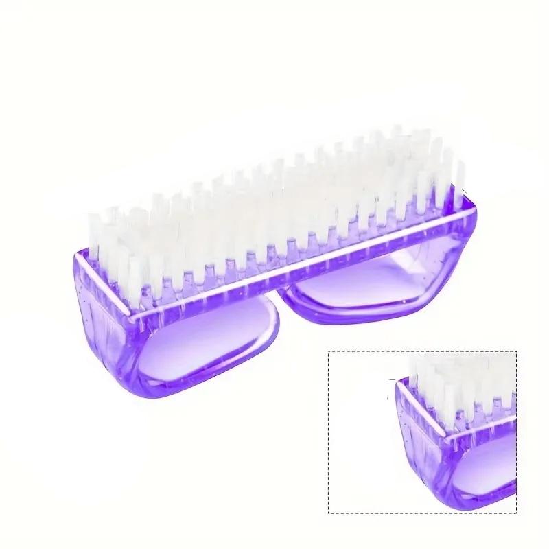 1 Nail Scrub Brush, Toenail Brush, Nail Brush, Toe Brush, Nail Brush, Nail Brush, Hard Brush, Cleaning Brush, Dust Brush, Manicure Tool, Large 1Pcs Plastic