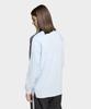 ADIDAS 3-Stripe Rugby Long Sleeve Polo - Crystal Sky / Ke2445