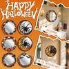 Halloween Decorative Mirror Stickers For Bedroom And Bathroom Walls, No Need For Drilling, Wall-mounted Festival Decorations.
