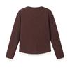 Fila Tennis Simple Solid Color Comfortable Long Sleeve T-Shirt Women Tops A11W633208FWI