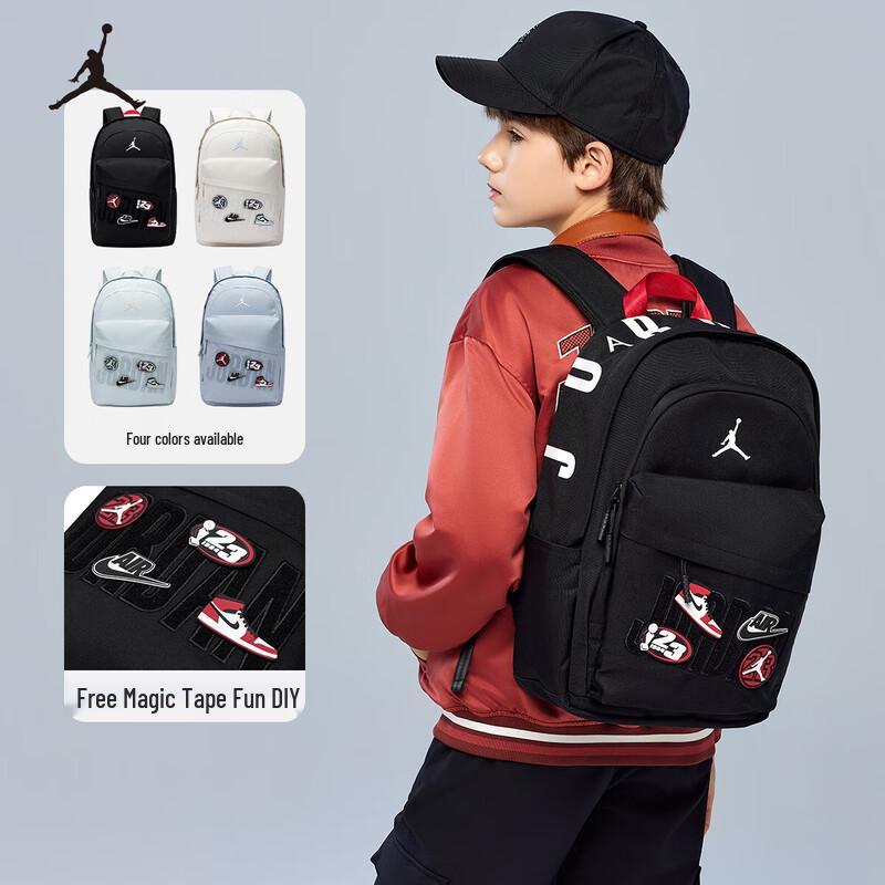 Jordan Унисекс Рюкзак Nike AJ со Сменным Нашивкой 9A (26L)