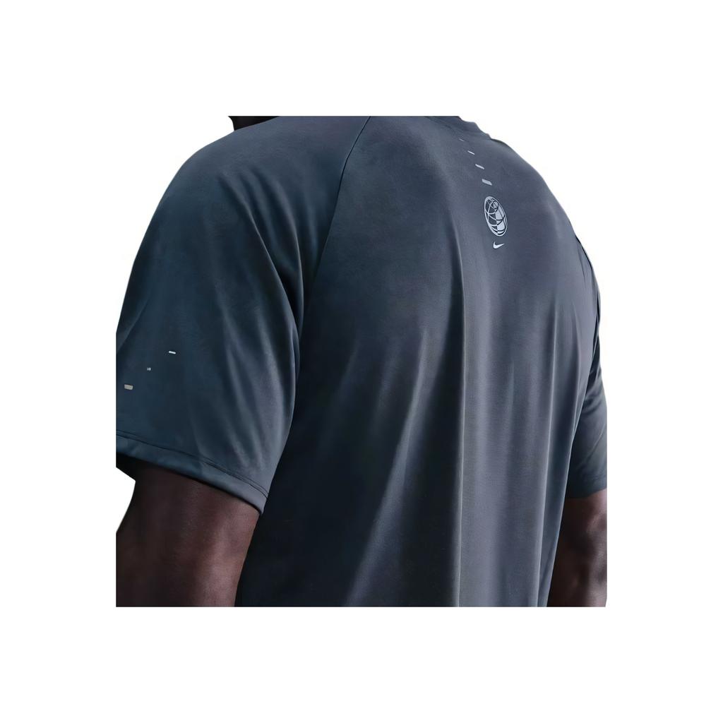 Nike Dri-FIT ADV Stride Simple Comfortable Versatile Solid Color Short Sleeve T-Shirt Men Tops IH7495-437
