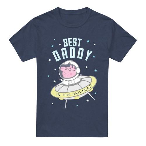 Peppa Pig Unisex Adult Best Daddy Pig In The Universe T-Shirt