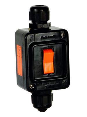 Two-Way Connector Ex Zone 2,22, 1P, Surface Mounted, 16A 50/60Hz Ip66 M20 Atex Ex Nr Iic T6 Gc, Ex Tc Iiic T70C Dc P202276Ex