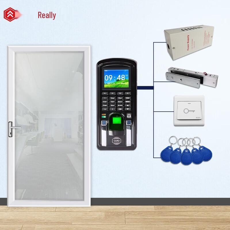 Realand F10S1 Fingerprint Access Control System with Magnetic Lock CN plug (adapter included)