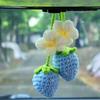 Handmade Crochet Curtain Tie Back Floral Design Crochet Pendant  Car Decoration